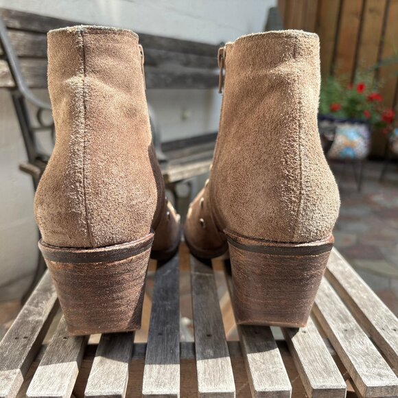 Suede Booties - Picture 6 of 11